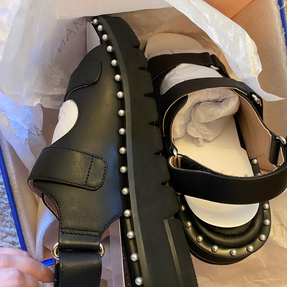 Stuart Weitzman Zoe Lift Sandal 7.5 - Picture 5 of 8